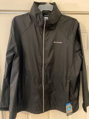 NWT | Columbia Switchback III Waterproof Jacket w Hood | Women’s Sz 2X | Black